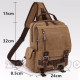 Mochila Transversal Lona Coreia do Sul Mochila Transversal Lona Coreia do Sul