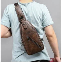 Bolsa Transversal Masculina Veneza