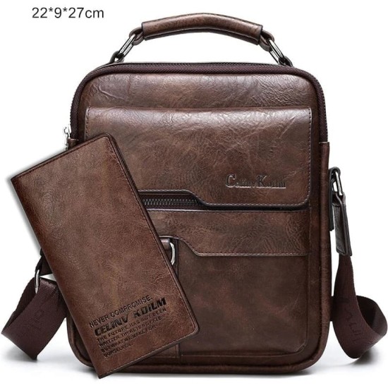 Bolsa Mensageiro e Carteira Masculina