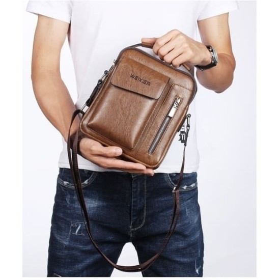 Bolsa de Ombro Masculina Florença