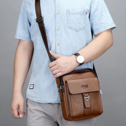 Bolsa Tiracolo Masculina e Carteira