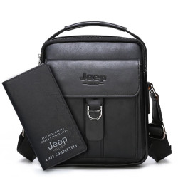 Bolsa Tiracolo Masculina e Carteira