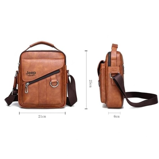 Bolsa de Ombro Transversal Masculina 