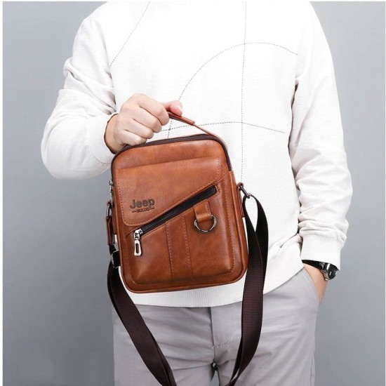 Bolsa de Ombro Transversal Masculina 