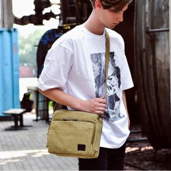 Bolsa Lona Lateral Masculina