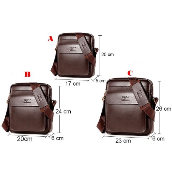 Bolsa Mini Carteiro Tiracolo Masculina