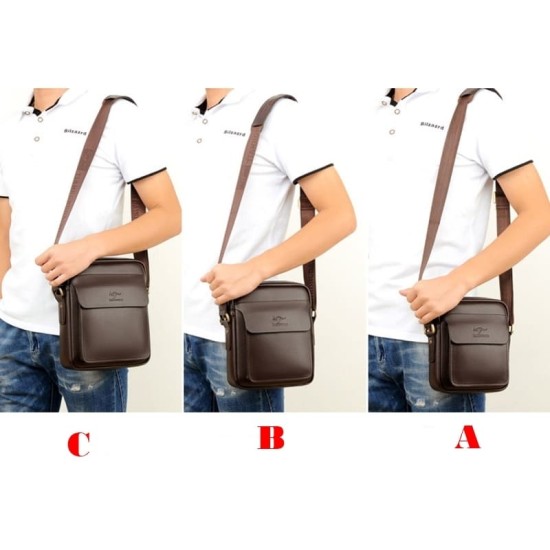 Bolsa Mini Carteiro Tiracolo Masculina