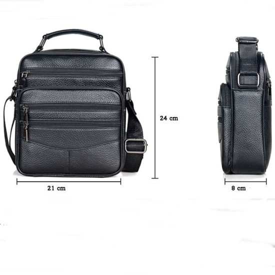 Bolsa Mini Carteiro Tiracolo Masculina