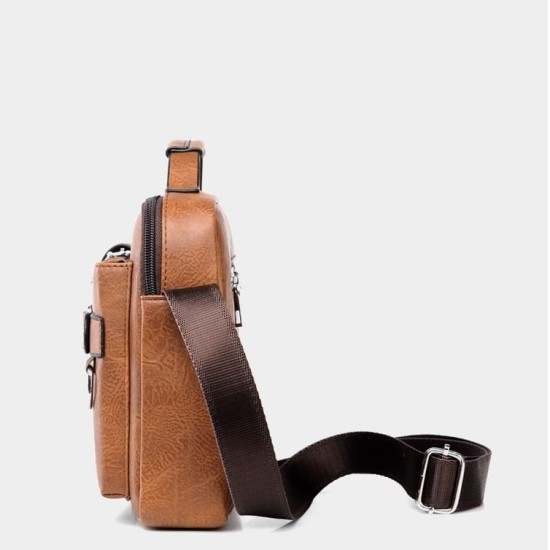 Bolsa Executiva Masculina Carteiro Couro