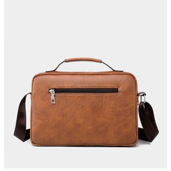 Bolsa Executiva Masculina Carteiro Couro