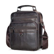 Bolsa Couro Legítimo Tiracolo Masculina