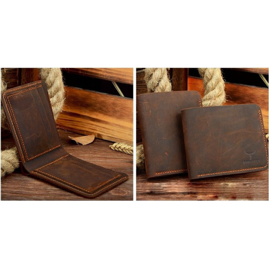 Carteira Masculina Couro Cowather Carteira Masculina Couro Cowather