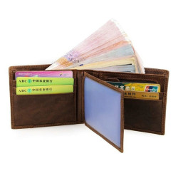 Carteira de Couro Masculina Detroit