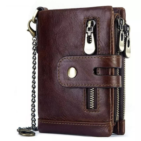 Carteira Masculina Couro RFID Califórnia Carteira Masculina Couro RFID Califórnia