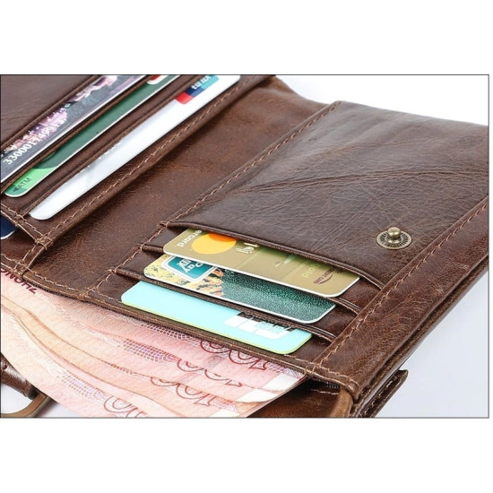 Carteira Masculina Couro Legítimo Machossy Carteira Masculina Couro Legítimo Machossy