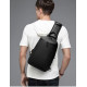 Mochila Transversal USB Impermeável América Mochila Transversal USB Impermeável América