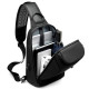 Mochila Transversal USB Impermeável América Mochila Transversal USB Impermeável América