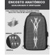 Bolsa Mochila Transversal Impermeável USB Bolsa Mochila Transversal Impermeável USB
