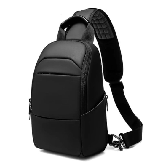 Bolsa Mochila Transversal Impermeável USB Bolsa Mochila Transversal Impermeável USB
