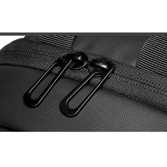 Bolsa Mochila Transversal Impermeável USB Bolsa Mochila Transversal Impermeável USB