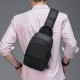 Bolsa Mochila Transversal Impermeável USB Bolsa Mochila Transversal Impermeável USB
